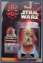 Yoda (Jedi Council Chair) from Star Wars - Phantom Menace - Collection 2 manufactured by Hasbro [Front]