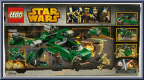 Flash Speeder from Star Wars - Phantom Menace - Vehicles manufactured by Lego [Back]