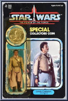 Lando Calrissian (General Pilot) from Star Wars - Power of the Force - Basic Series manufactured by Kenner [Front]