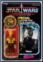 Yak Face from Star Wars - Power of the Force - Basic Series manufactured by Kenner [Front]