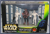 Death Star Escape from Star Wars - Power of the Force II - Cinema Scenes manufactured by Kenner [Front]