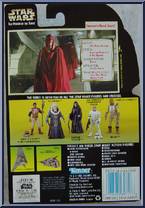 Emperor's Royal Guard from Star Wars - Power of the Force II - Hologram Green Card manufactured by Kenner [Back]