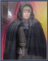 Luke Skywalker (Jedi Knight) from Star Wars - Power of the Force II - Red Card manufactured by Kenner [Brown Vest]