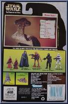 Momaw Nadon (Hammerhead) from Star Wars - Power of the Force II - Hologram Green Card manufactured by Kenner [Back]