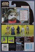 Nien Nunb from Star Wars - Power of the Force II - Hologram Green Card manufactured by Kenner [Back]