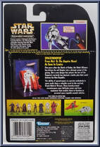 Spacetrooper from Star Wars - Power of the Force II - Expanded Universe manufactured by Kenner [Back]