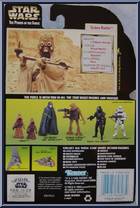 Tusken Raider from Star Wars - Power of the Force II - Green Card manufactured by Kenner [Back]