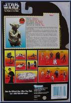 Yoda from Star Wars - Power of the Force II - Red Card manufactured by Kenner [Back]