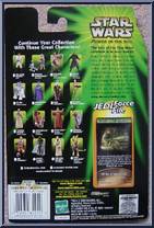 Anakin Skywalker (Mechanic) from Star Wars - Power of the Jedi - Phantom Menace manufactured by Kenner [Back]