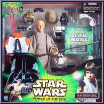 Luke Skywalker (100th Figure) from Star Wars - Power of the Jedi - 12" Scale manufactured by Kenner [Front]