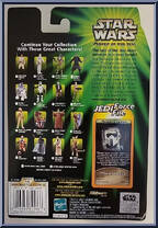 Scout Trooper (Imperial Patrol) from Star Wars - Power of the Jedi - Return of the Jedi manufactured by Kenner [Back]