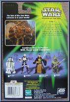 Teebo from Star Wars - Power of the Jedi - Return of the Jedi manufactured by Kenner [Back]