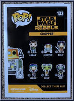 Chopper (Black) from Star Wars - Rebels - Pop! Vinyl Figures manufactured by Funko [Back]