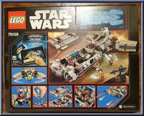 Rebel Combat Frigate from Star Wars - Rebels - Basic Series manufactured by Lego [Back]