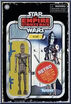 Bounty Hunters (Dengar / IG-88) from Star Wars - Retro Collection - Empire Strikes Back manufactured by Hasbro [Front]