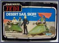 Desert Sail Skiff from Star Wars - Return of the Jedi - Vehicles manufactured by Kenner [Front]