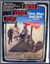 Desert Sail Skiff from Star Wars - Return of the Jedi - Vehicles manufactured by Kenner [Tri-Logo Box]