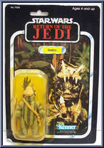 Teebo from Star Wars - Return of the Jedi - Basic Series manufactured by Kenner [Front]