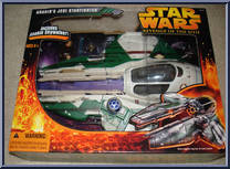 Anakin's Jedi Starfighter from Star Wars - Revenge of the Sith - Vehicles manufactured by Hasbro [Front]
