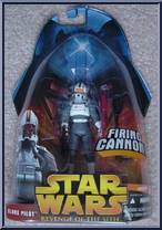 Clone Pilot (Firing Cannon) (Gray) Action Figure