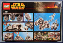 Clone Turbo Tank from Star Wars - Revenge of the Sith - Basic Series manufactured by Lego [Back]