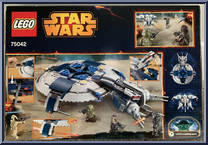 Droid Gunship from Star Wars - Revenge of the Sith - Basic Series manufactured by Lego [Back]