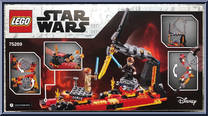 Duel on Mustafar from Star Wars - Revenge of the Sith - Basic Series manufactured by Lego [Back]
