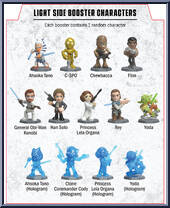 Chewbacca from Star Wars - Rivals - Series 1 - Light Side Booster manufactured by Funko [Checklist]