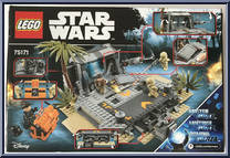 Battle on Scarif from Star Wars - Rogue One - Basic Series manufactured by Lego [Back]