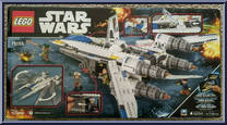 Rebel U-Wing from Star Wars - Rogue One - Basic Series manufactured by Lego [Back]