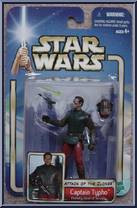 Captain Typho (Padme's Head of Security) from Star Wars - Saga - Attack of the Clones - Background Inserts manufactured by Hasbro [Front]