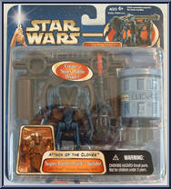 Super Battle Droid Builder from Star Wars - Saga - Attack of the Clones - Deluxe Figures manufactured by Hasbro [Front]