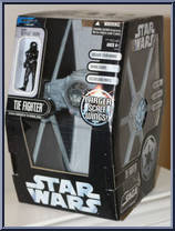 TIE Fighter from Star Wars - Saga Collection - Vehicles manufactured by Hasbro [Front]