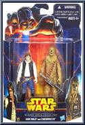 Death Star (Han Solo / Chewbacca) from Star Wars - Saga Legends (2013) - Mission Series manufactured by Hasbro [Front]