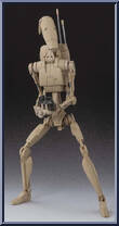 Battle Droid from Star Wars - S.H. Figuarts - Episode I - Phantom Menace manufactured by Bandai [Loose]