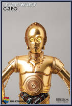 C-3PO (Talking Version) from Star Wars - Real Action Heroes manufactured by Sideshow [Loose]