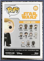 Dryden Voss from Star Wars - Solo - Pop! Vinyl Figures manufactured by Funko [Back]
