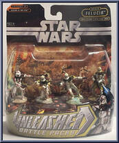 Battle of Felucia: Aayla Secura's 327th Star Corps from Star Wars - Unleashed - Battle Packs manufactured by Hasbro [Front]