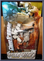 Clone Trooper (White) from Star Wars - Unleashed - 2004 Unleashed manufactured by Hasbro [Front]