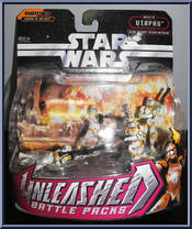 Battle of Utapau: Clone Trooper Attack Battalion from Star Wars - Unleashed - Battle Packs manufactured by Hasbro [Front]