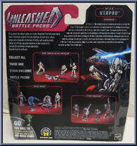 Battle of Utapau: Commanders from Star Wars - Unleashed - Battle Packs manufactured by Hasbro [Back]
