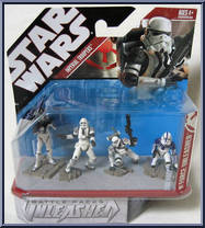 The Force Unleashed: Imperial Troopers from Star Wars - Unleashed - Battle Packs manufactured by Hasbro [Front]