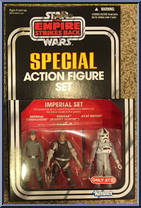 Imperial Set (Imperial Commander, Dengar, AT-AT Driver) from Star Wars - Vintage Collection - Exclusives - Target manufactured by Hasbro [Front]