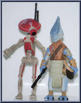 Ratts Tyerell & Pit Droid from Star Wars - Vintage Collection - Basic Series manufactured by Hasbro [Loose]