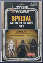 Villain Set (Stormtrooper, Darth Vader, Death Star Trooper) Action Figure