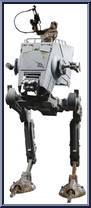 AT-ST & Chewbacca from Star Wars - Vintage Collection (2018) - Return of the Jedi manufactured by Hasbro [Loose]