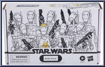 Battle Droid 4-Pack from Star Wars - Vintage Collection (2018) - Phantom Menace manufactured by Hasbro [Front]