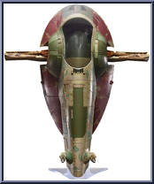 Boba Fett's Starship from Star Wars - Vintage Collection (2018) - Book of Boba Fett manufactured by Hasbro [Loose]