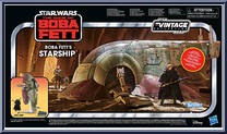 Boba Fett's Starship from Star Wars - Vintage Collection (2018) - Book of Boba Fett manufactured by Hasbro [Back]