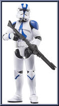 Clone Trooper (501st Legion) from Star Wars - Vintage Collection (2018) - Obi-Wan Kenobi manufactured by Hasbro [Loose]